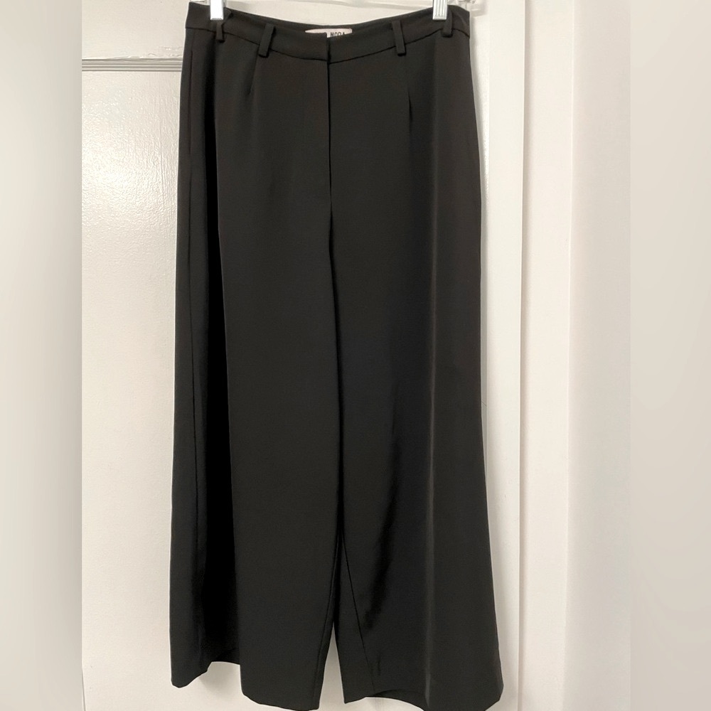 Vero Moda Black Wide Leg Cropped Pants